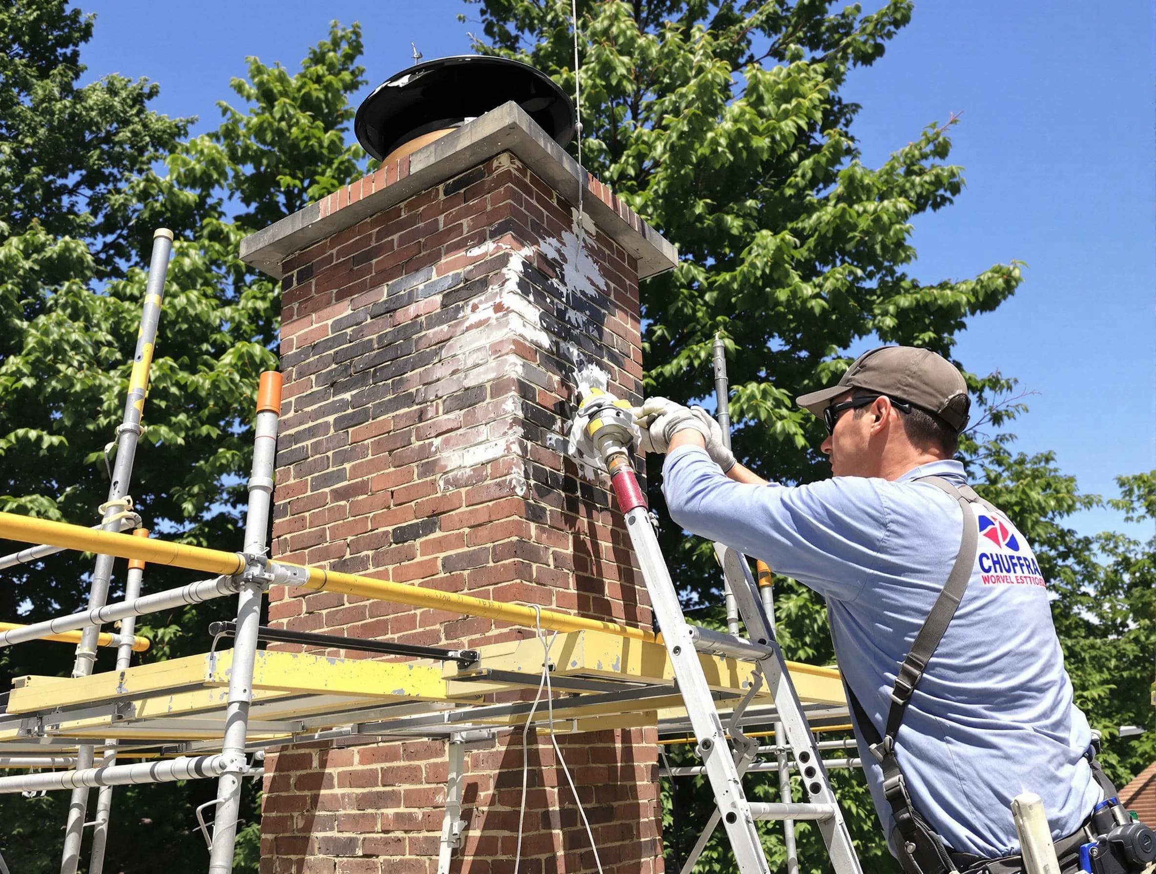 Structural chimney repair by White Bluff Chimney Sweep in White Bluff, TN