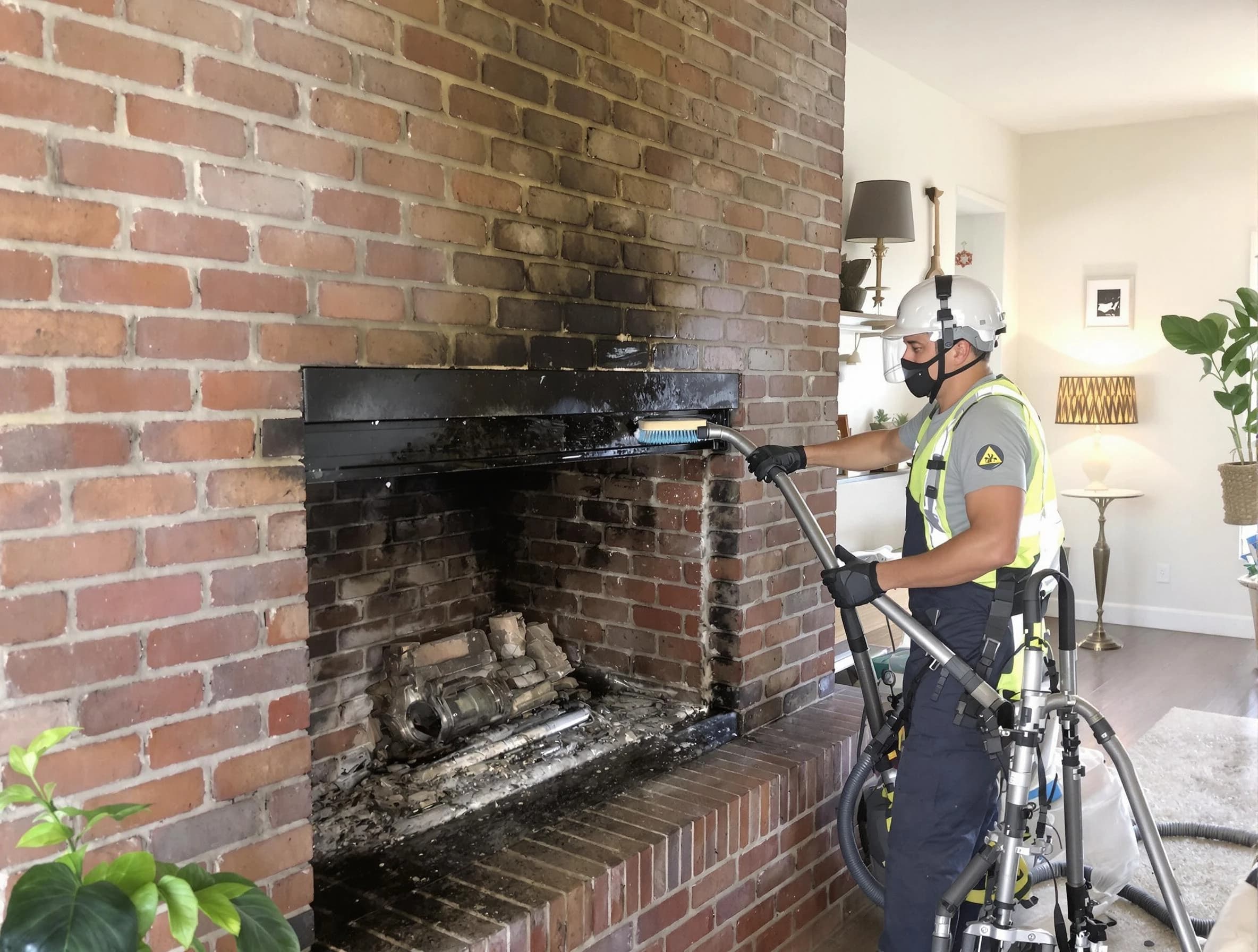 White Bluff Chimney Sweep providing fireplace cleaning services in White Bluff, TN