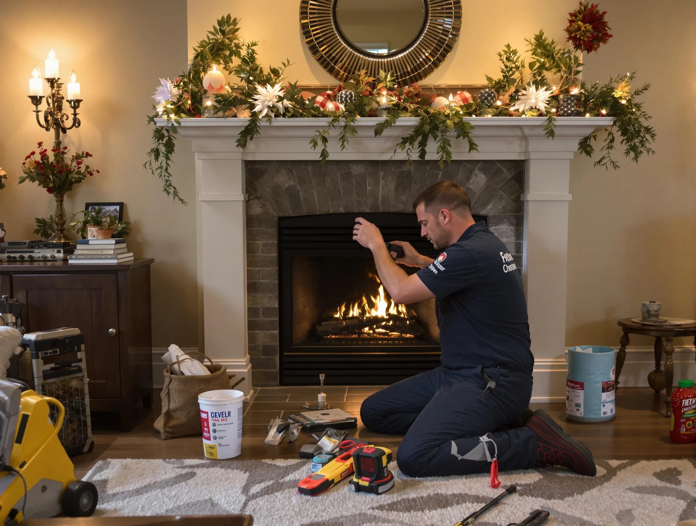 White Bluff Chimney Sweep offering fireplace maintenance services in White Bluff, TN