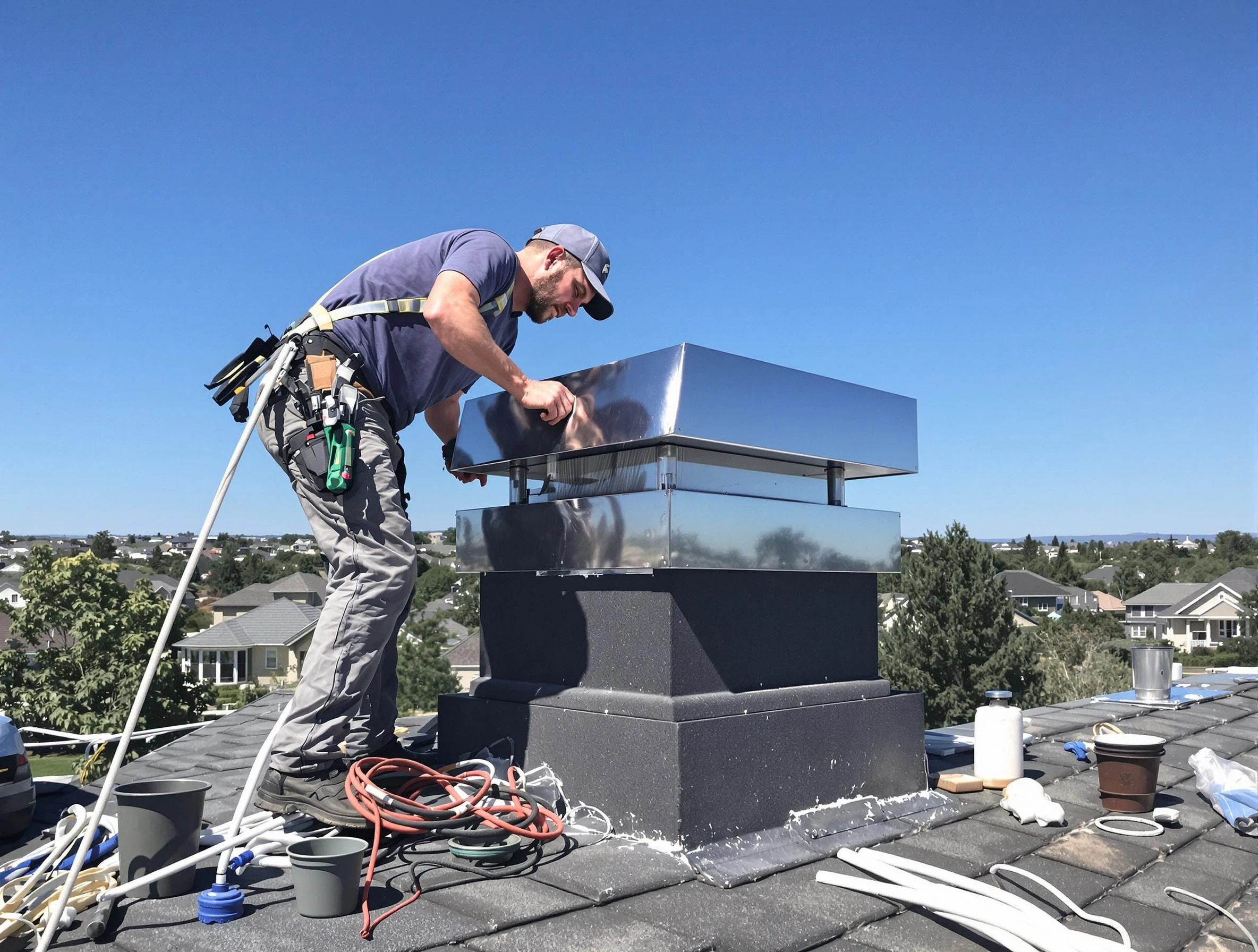 Chimney Cap Services in White Bluff