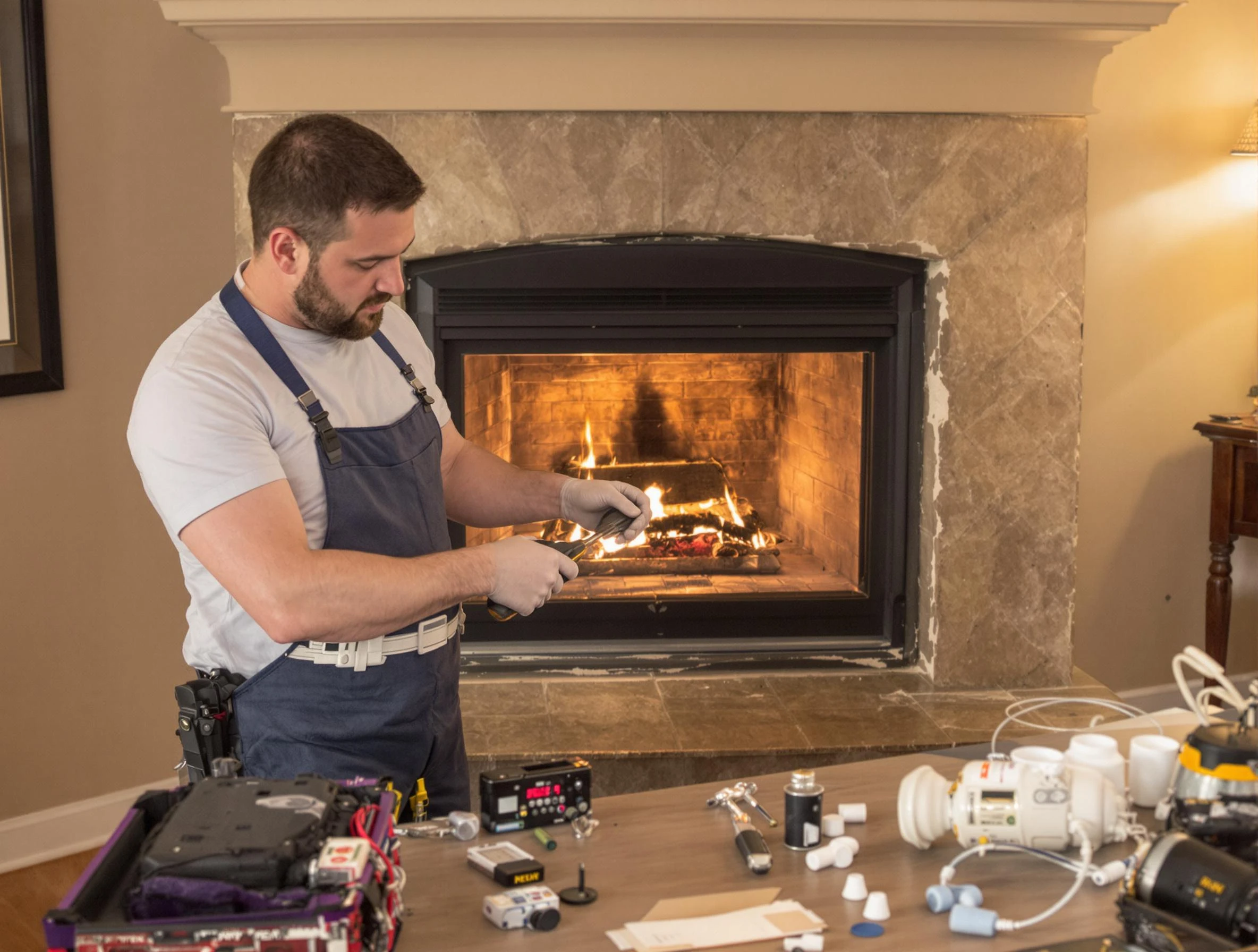 Fireplace Repair in White Bluff