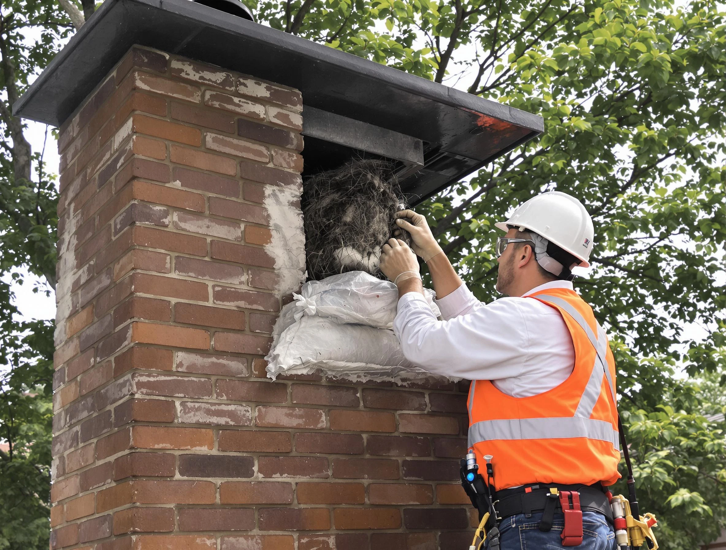 Humane removal of debris and animals by White Bluff Chimney Sweep in White Bluff, TN